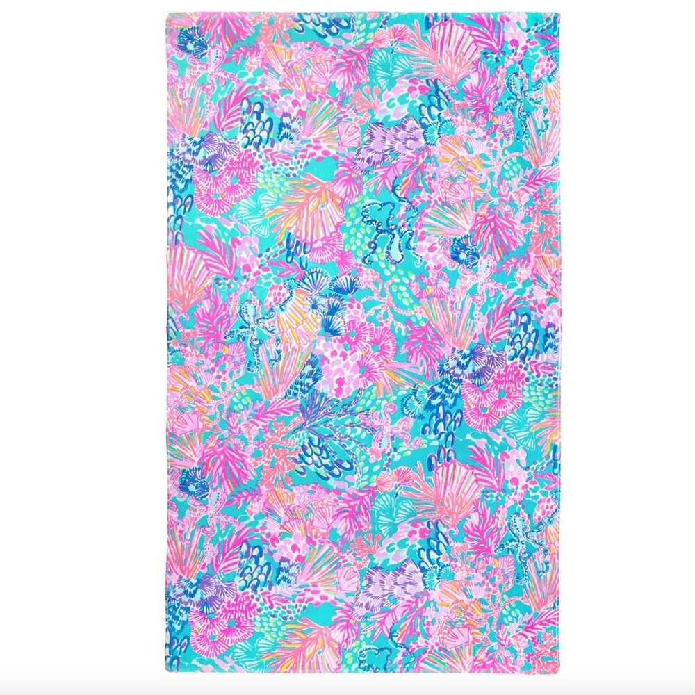 Lilly Pulitzer Oversized Pool/Beach Towel, 40 x 70, Large Terry Cloth Towel